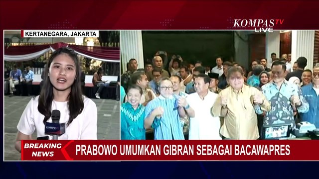 Koalisi Indonesia Maju Umumkan Gibran Rakabuming Raka Jadi Bacawapres! Kapan Pertemuan Resminya?