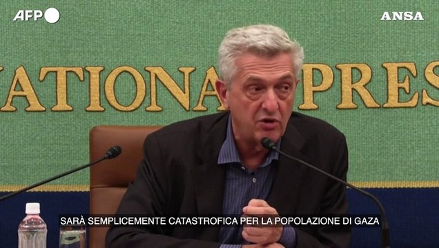 Onu, Grandi: Escalation militare catastrofica per Gaza