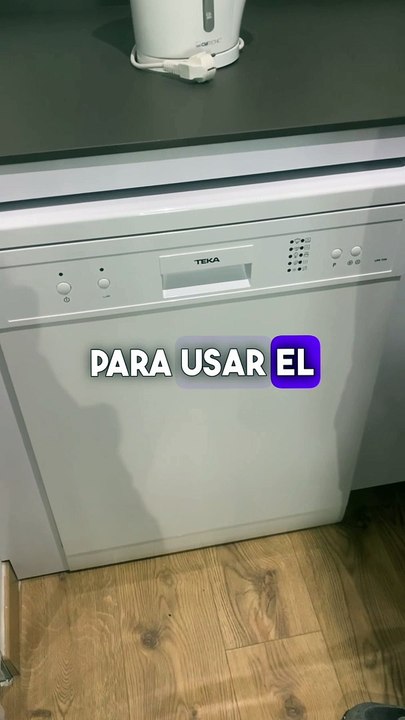 USO LAVAVAJILLAS ESPAÑOL