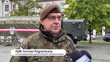 Przysięga 8. Kujawsko-Pomorskiej Brygady Obrony Terytorialnej we Włocławku 2023