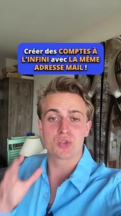 Créer des comptes à l'infini avec la même adresse mail 
