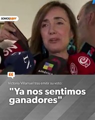 Victoria Villarruel: "Ya nos sentimos ganadores"