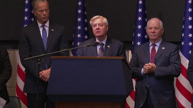 مؤتمر صحفي لأعضاء في الكونغرس حول التطورات بين غزة وإسرائيل