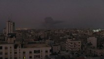 غارات إسرائيلية عنيفة على مناطق عدة في قطاع #غزة  #العربية
