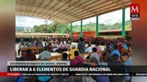 Son liberados los elementos de la Guardia Nacional retenidos en Chiapas