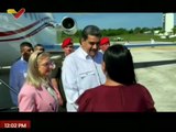 Presidente Nicolás Maduro arriba a México para participar en la Cumbre Regional sobre Migración