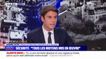 Gabriel Attal sur l'élève interpellé au Petit-Quevilly: 