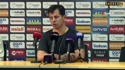 Emre Belözoğlu: "Bizim adımıza üzücü bir maçtı"