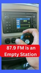 The best fm transmitter frequencies for car audio #bestChannel
