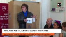 VOTO JAVIER MILEI EN LA UTN DE LA CIUDAD DE BUENOS AIRES