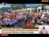 Táchira | Habitantes de San Cristóbal se movilizan en la caminata rosa contra el Cáncer de Mama