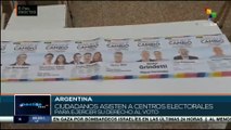 teleSUR Noticias 11:30 22-10: Argentina celebra elecciones generales