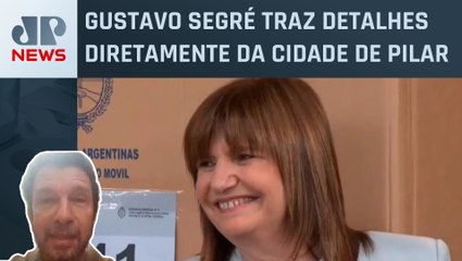 Patricia Bullrich é a última presidenciável a votar na Argentina