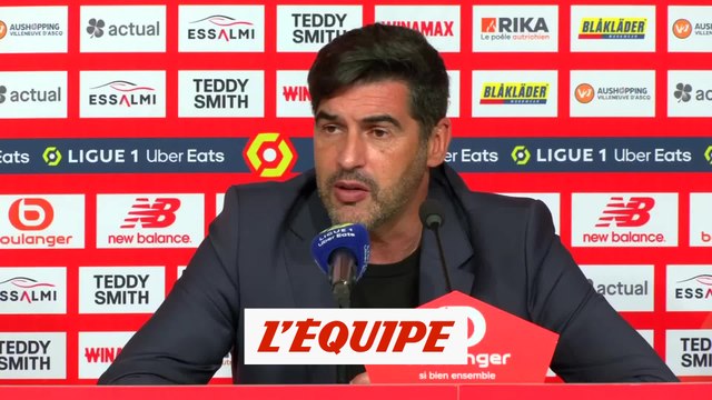 Fonseca : « C'est un point important, de bien défendre » - Foot - L1 - Lille