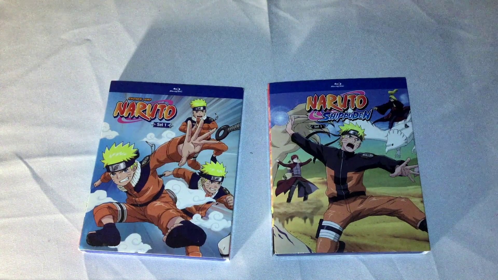 Box blu-ray Naruto Clássico + Naruto Shippuden + Filmes e Ovas