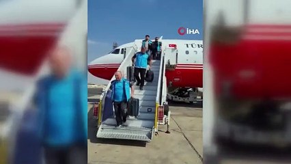 Cumhurbaşkanlığına ait uçak, Gazze'ye ilaç ve tıbbi malzeme taşıdı