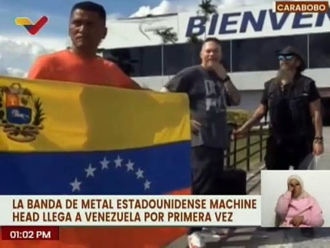Carabobo | Banda de rock metal Machine Head arriba por primera vez a Venezuela