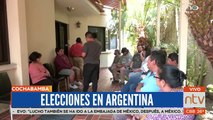 Argentinos emiten su voto