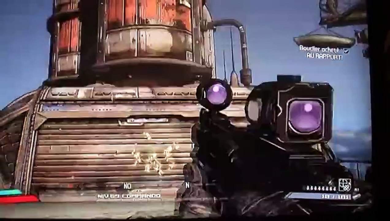 BORDERLANDS 1 - ARMES - SPR100 Steel Matador / TORGUE (lvl 67)