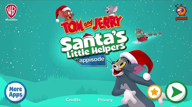 Tom & Jerry Santa's Little Helpers Appisode - iOS - iPhone iPad iPod Touch Gameplay Tom And Jerry Cartoons