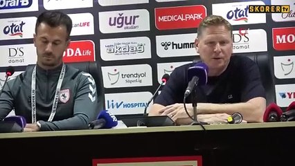 Markus Gisdol: “Tek eksiğimiz goldü”