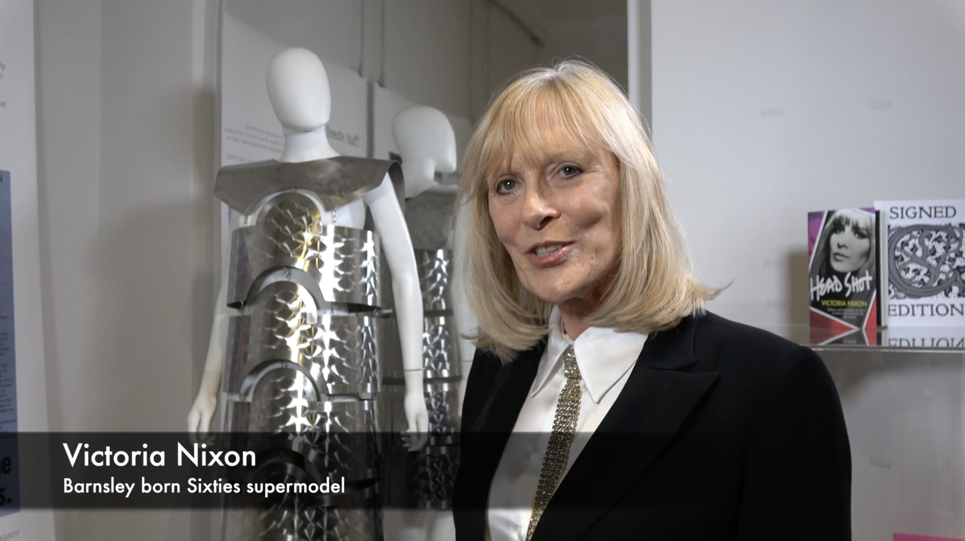 Catwalking: Victoria Nixon's £10,000 metal dress replica honours steel  industry