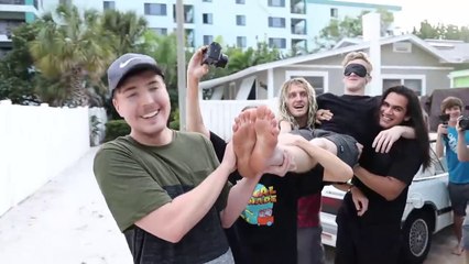 Surprising TFue With A Fortnite Battle Bus In Real Life(720P_60FPS)