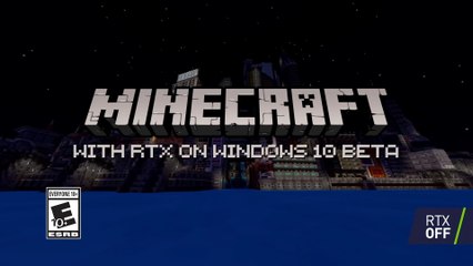 Announcing the Minecraft with RTX for Windows 10 Beta!