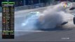 NASCAR Cup Series 2023 Homestead Race Larson Crash Hit Pit Road Barrel