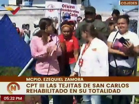 Rehabilitación del CPT II Las Tejitas favorecerá a más 8.500 familias en el estado Cojedes
