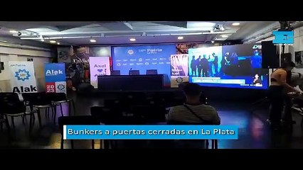 Elecciones: bunkers a puertas cerradas en La Plata