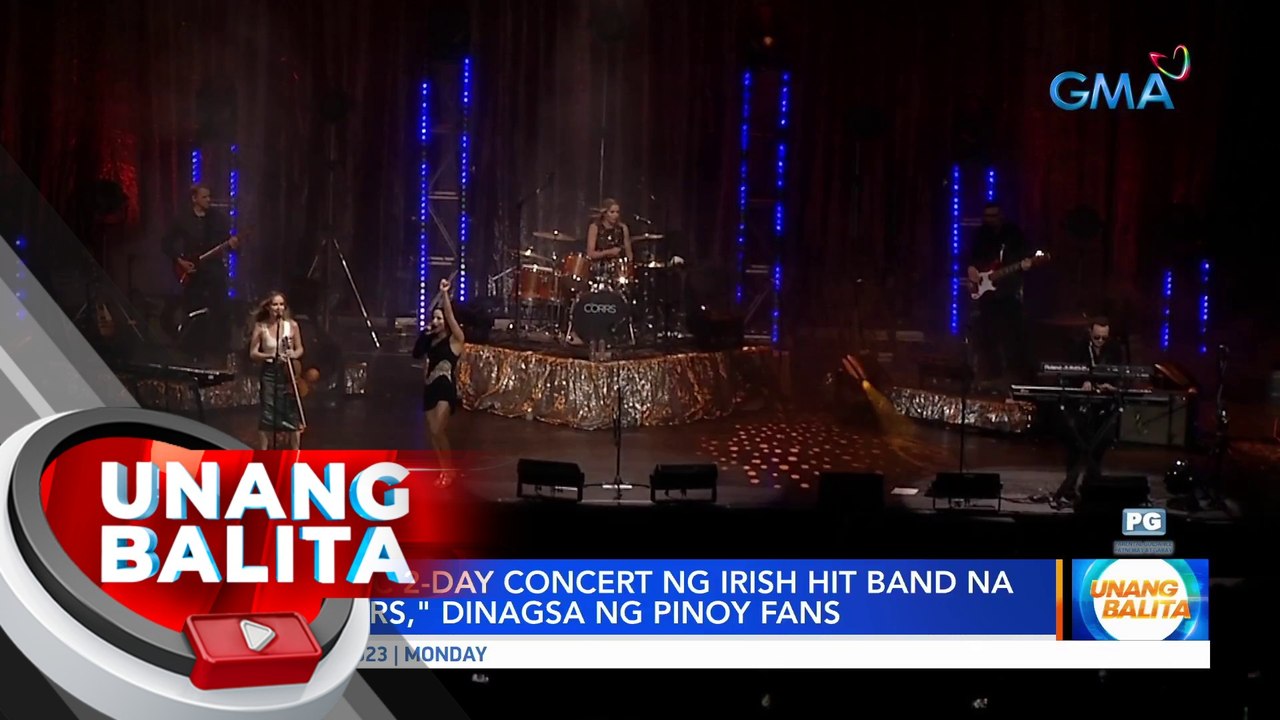 Nostalgic 2-day concert ng Irish hit band na "The Corrs," dinagsa ng Pinoy fans | UB