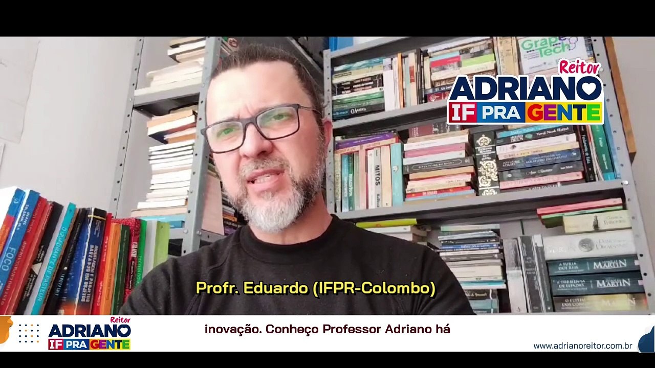 Adriano - Depoimento Prof. Eduardo