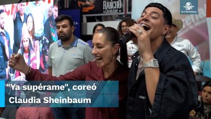 Eduin Caz cierra evento de Claudia Sheinbaum en Ensenada