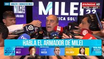 Elecciones 2023: habló el armador de Milei
