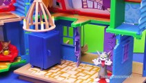 TOM AND JERRY Cartoon Network Tom & Jerry Trick House a Tom and Jerry Video Kid Toy Review  Tom And Jerry Cartoons