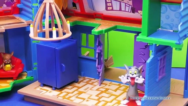 TOM AND JERRY Cartoon Network Tom & Jerry Trick House a Tom and Jerry Video Kid Toy Review Tom And Jerry Cartoons