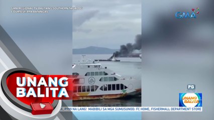 2 tripulante, patay sa nasunog na M/T Sea Horse malapit sa Batangas Port | UB