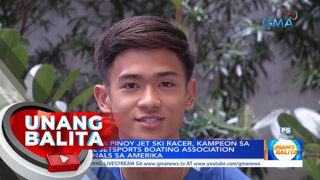 17-anyos na Pinoy jet ski racer, kampeon sa 42nd Jetsports Boating Association World Finals sa Amerika | UB