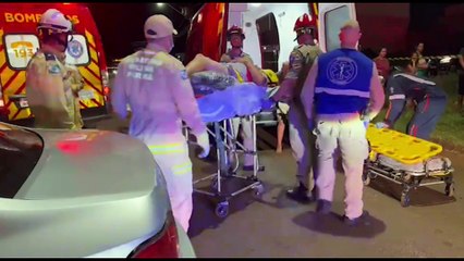 Grave acidente deixa quatro feridos no Belmonte