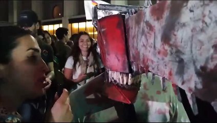 BigBang, mano a mano con la "Motosierra" libertaria: "Venimos a romper todo"