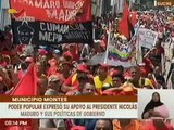Sucrenses marchan para ratificar su compromiso y apoyo al Pdte. Nicolás Maduro