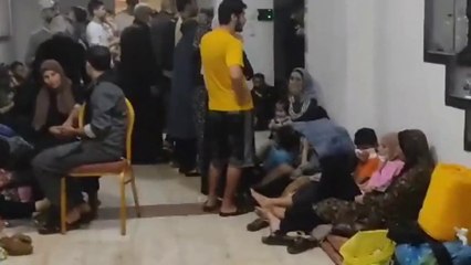 فيديو يوثق أوضاع الفلسطينيين داخل #مستشفى_القدس في قطاع #غزة #العربية