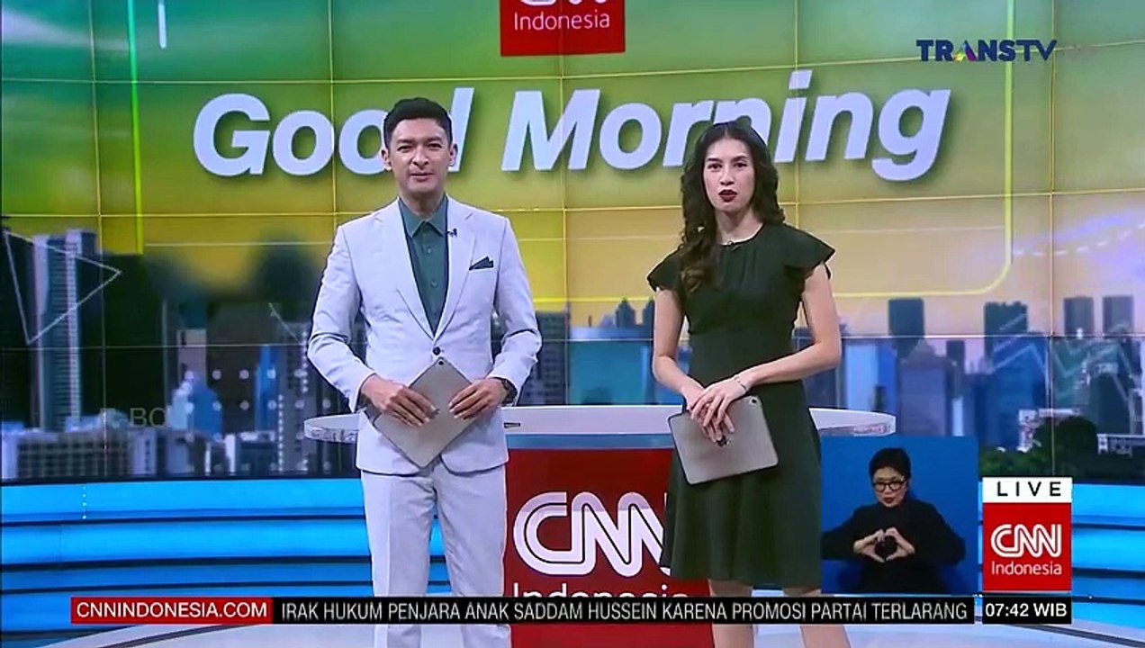 CNN INDONESIA GOOD MORNING 1813 LIVE