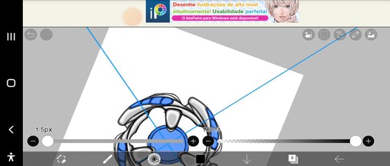 Processo de Ilustração digital Ibispaintx | Beyblade | Beyblade X