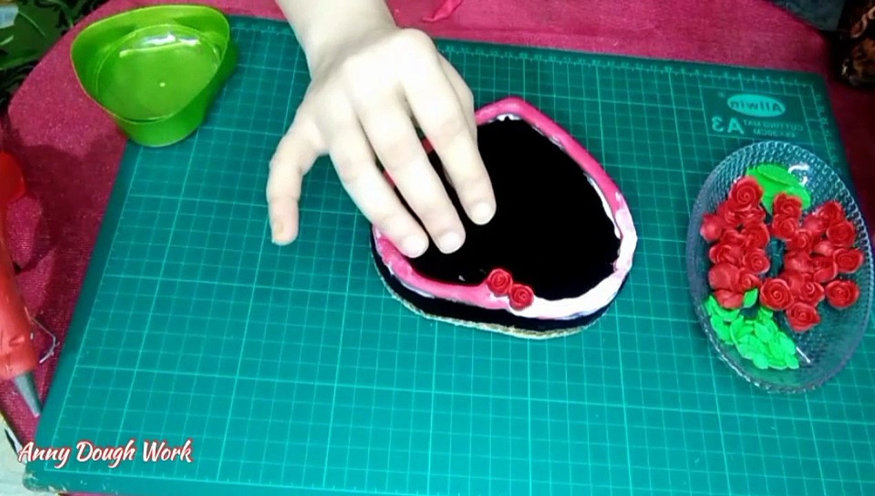 Pen Holder With Dough Clay Work video Tutorial...!!!