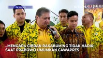 Golkar Ungkap Alasan Gibran Tak Hadir Saat Prabowo Deklarasi di Kertanegara