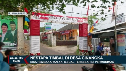 Warga Desa Cinangka Masih Terkena Dampak Limbah Timbal Bekas Pembakaran Api Ilegal
