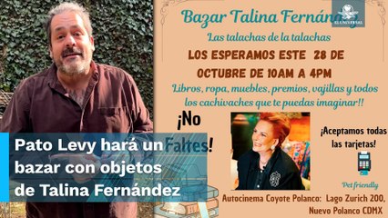 Hijo de Talina Fernández, Pato Levy, solicita ayuda económica para una cirugía de corazón