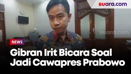 Buru-buru Masuk Ruang Kerja, Gibran Irit Bicara Soal Jadi Cawapres Prabowo Subianto